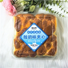 瀚麦香酸奶夹心拉丝老面包450g