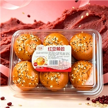 *忠航红豆餐包320g