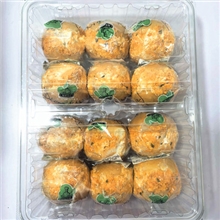 *透明盒-奶酪肉松面包{边际}