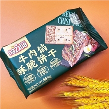 *纳滋宝 牛肉陷酥脆饼干66g